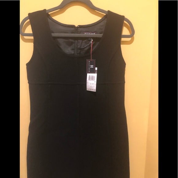 Tommy Hilfiger black wool dress - Picture 2 of 8